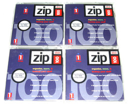 Iomega ZIP Disk 100MB - Factory Formatted (4 Diskettes) - £15.62 GBP