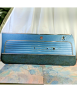 1963 Oldsmobile Cutlass F85 2dr LH Front Blue Interior Door Panel w Embl... - $76.47