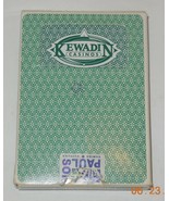 Vintage Kewadini Casino Deck of Playing Cards Green - $25.22