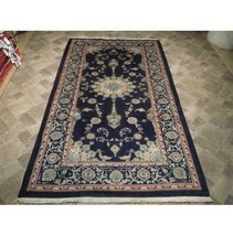 6x10 Authentic Hand Knotted Signed Sheik Safi Wool Rug Black B-73912 * - £1,502.71 GBP
