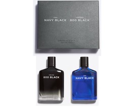 Zara Navy Black + Zara Man 800 Black Eau De Toilette Men 2 x 100ml (3,38 Fl.oz) - $43.04
