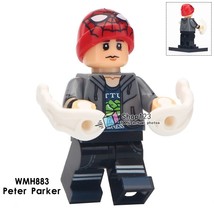 1pcs Peter Parker Spider-Man Marvel Superhero Avengers Movies Minifigures - £2.17 GBP