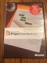 Microsoft Office Project Standard 2003 Ships N 24h - £52.61 GBP