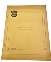 Program Proceedings 79th Annual Convocation Royal Arch Masons Tennessee 1958 - £24.15 GBP