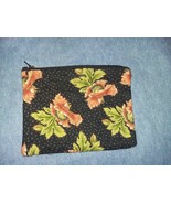 NEW makeup cosmetic case Bag Travel Storage Floral zipper Pouch Toiletry... - £7.83 GBP