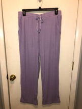 NEW Lands End Womens SZ Large 14-16 Cozy Rib Stitch Pajama Pants Drawstring - $10.88