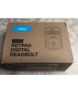 Veise KS02A Keypad Digital Deadbolt Keyless Door Lock Electronic Fingerp... - $526.65 MXN