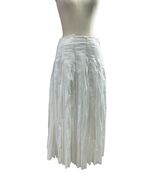 New Junya Watanabe Comme des Garcons White Cotton Pleated Skirt Size S-2... - €421,95 EUR