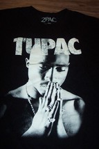 2PAC Tupac Shakur Praying T-Shirt Black Mens 2XL Xxl - £15.63 GBP