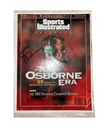Sports Illustrated Tom Osborne 25th Anniversary Autographed Signed Nebraska - $2,046.92 MXN