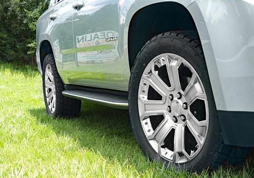 Chevy 20" Hyper Silver with Chrome Wheels fits 2000-18 Silverado Tahoe Suburban Item image 2
