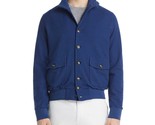 Dylan Gray Mens Lightweight Cotton Textured Jacket in Navy Blue-Size Large - $49.99