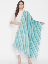 Printed Cotton Leheriya Dupatta Chuni Shawl Scarf Free Shipping - £10.98 GBP