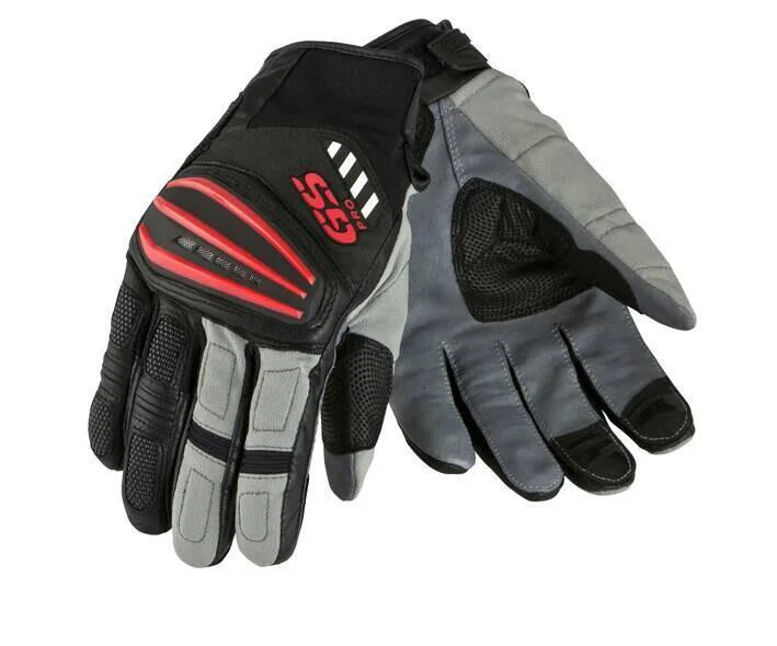 NEW 4 Colors Motorcycle GS Gloves For BMW Motorbike Men&#39;s Leather Glove - £28.03 GBP