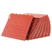 VEVOR Garage Tiles Interlocking, 12 x 12 x 0.53 inch 25 Pack Garage Floo... - $61.47