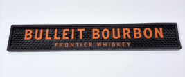 Bulleit Bourbon Frontier Whiskey Rubber Bar Mat Spill Rail 20.5" Long - $29.99