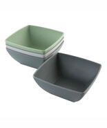 Gibson Home Grayson 4 Piece 6 Inch Melamine Bowl Set in Assorted Colors - $28.95