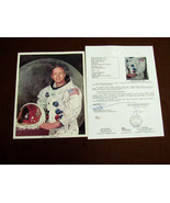 NEIL ARMSTRONG APOLLO 11 FIRST ON THE MOON SIGNED AUTO NASA LITHO PHOTO ... - £3,895.22 GBP