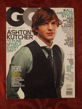 GQ Magazine February 2004 Ashton Kutcher Tina Fey Arnold Schwarzenegger - £7.75 GBP
