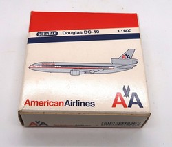 Vtg Schabak DC-10 BOX ONLY American Airlines 1:600 Douglas AA Aircraft Germany - £7.46 GBP