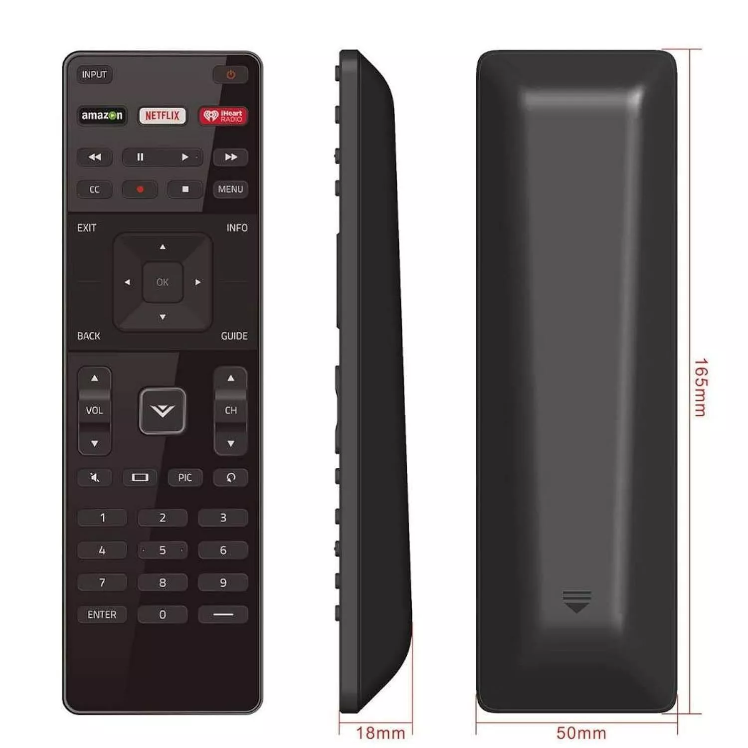 Vizio XRT122 TV Remote for E Series Models - £9.44 GBP