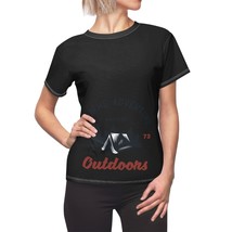 Women&#39;s Outdoorsy AOP Tee: 100% Polyester with a Nature Inspired Design - $32.96+