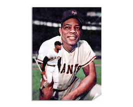 Willie Mays San Francisco Giants SF MLB Baseball Outfielder Art Print 1WC2 - $24.99+