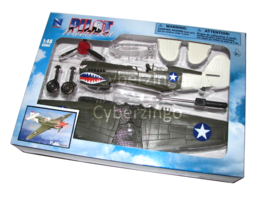NewRay 1:48 P-40 P40 Plastic Model Airplane Kit Brand New - £19.56 GBP