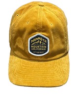 Mammoth Mountain California LET FUN RULE Corduroy Hat, Mustard, OS - $23.75