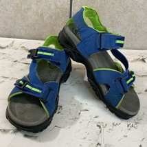 Candies Water Sandals Blue Green Boys Sz 6.5 Athletic Plastic Buckles - $11.88