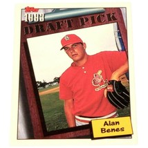 1994 Topps Baseball # 202 Draft Pick Alan Benes RC Rookie - £3.78 GBP