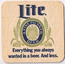 Beer Coaster Lite A Fine Pilsner Beer - £2.19 GBP