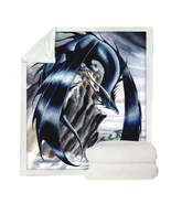 Stormchaser Cliff Dragons Throw Blanket - $55.90+
