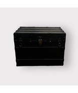 Antique C.A. Taylor Chicago Trade New York Steamer Trunk - £276.92 GBP