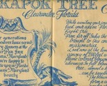The Kapok Tree Inn Placemat Ad Card &amp; 2 Postcards Clearwater Florida 196... - £32.70 GBP