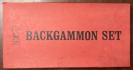 Vintage Wm. F. Drueke &amp; Sons Backgammon Set No. 7158 with Original Box - £9.38 GBP