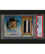 2022 Topps Dynasty Aaron Judge Auto Jersey Patch #10/10 PSA Nm-Mt 8 Yankees - $2,969.99