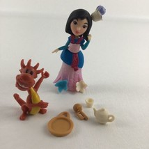 Disney Princess Little Kingdom Snap Ins Deluxe Mulan Figure Mushu Dragon Toy  - £19.80 GBP