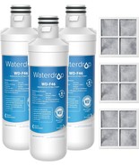 Waterdrop Lt1000Pc Adq747935 Refrigerator Water Filter And Air Filter,, ... - £28.72 GBP