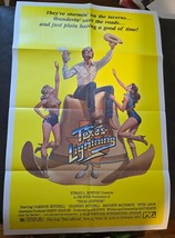 Texas Lightning 1981 Original Movie Poster 27x41 One Sheet Maureen McCor... - $19.35