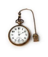 Hamilton Lancaster  21J 1807726  Pocket Watch / Double Roller / Runs &amp; S... - $3,718.68 MXN
