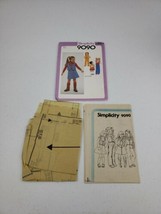 Simplicity 9090 Child&#39;s Lined Vest, Skirt &amp; Pants Size 6 CUT COMPLETE VTG 1970s - £7.95 GBP