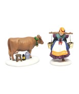 Dept 56 EIGHT MAIDS A- MILKING Dickens Village Twelve Days of Christmas ... - $50.41 CAD