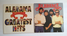 2 Alabama Vinyl Lot Greatest Hits Compilation 1986 &amp; The Touch 1986 Country - £9.21 GBP