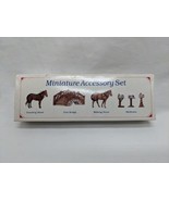 Liberty Falls AH51 Miniature Accessory Set Horses Bridge Mailboxes - $11.14