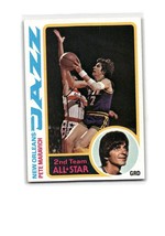 1978-79 Topps Pete Maravich  NR-MINT New Orleans Jazz #80 - £14.52 GBP