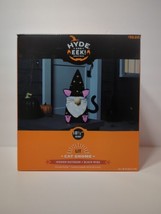 18.5&quot; Incandescent Cat Gnome Halloween Novelty Sculpture Light - Hyde &amp; EEK! - £21.68 GBP