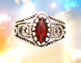 HAUNTED RING BREAKING THE CHAINS FREEDOM GOLDEN ROYAL COLLECTION OOAK MAGICK image 2