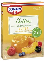 Dr.Oetker Gelfix SUPER Gelling Sugar for jellies,jams, marmalades 3:1 FR... - £7.50 GBP