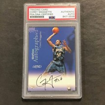 1999 Skybox Autographics Corey Maggette Signed Card AUTO PSA Slabbed Magic - £47.94 GBP